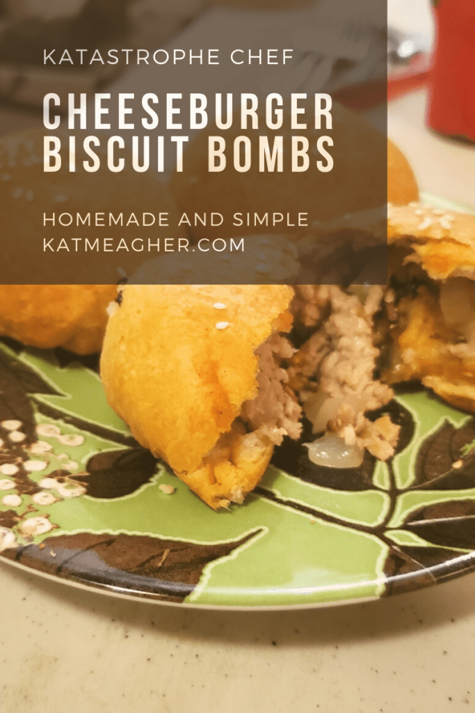 Cheeseburger Biscuit Bombs